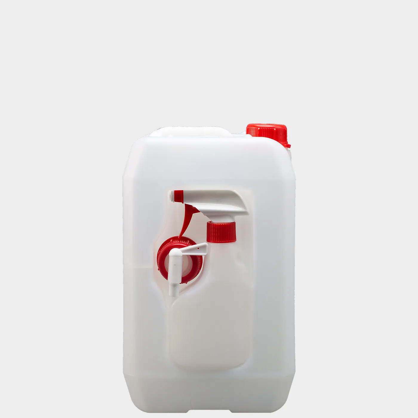 Stapelkanister KOMBI UN, 5 l mit Trigger-Flasche 330 ml