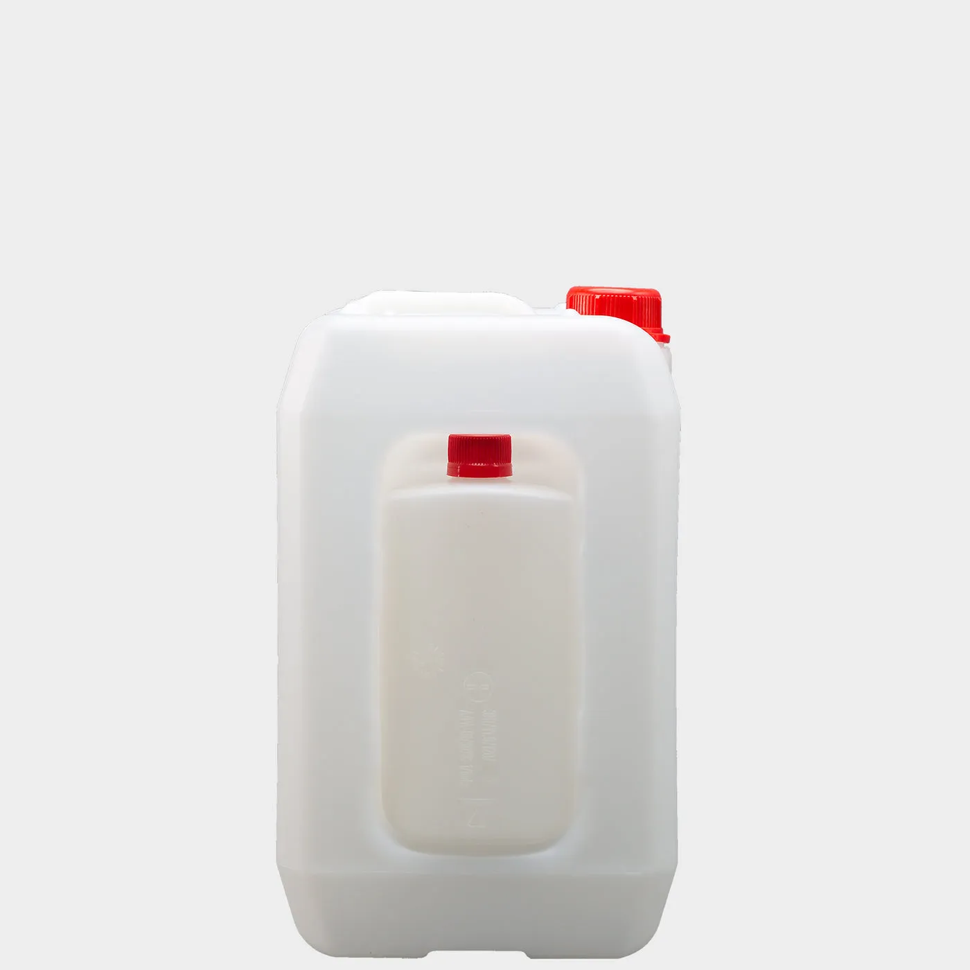 Stapelkanister KOMBI UN, 5 l mit Rechteckflasche 500 ml